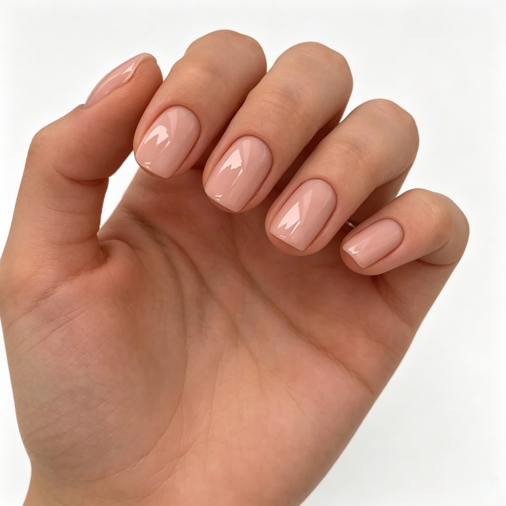 24Pcs Oval Short Pink Press on - Nail Art Ombre Pink 리뷰 및 가격