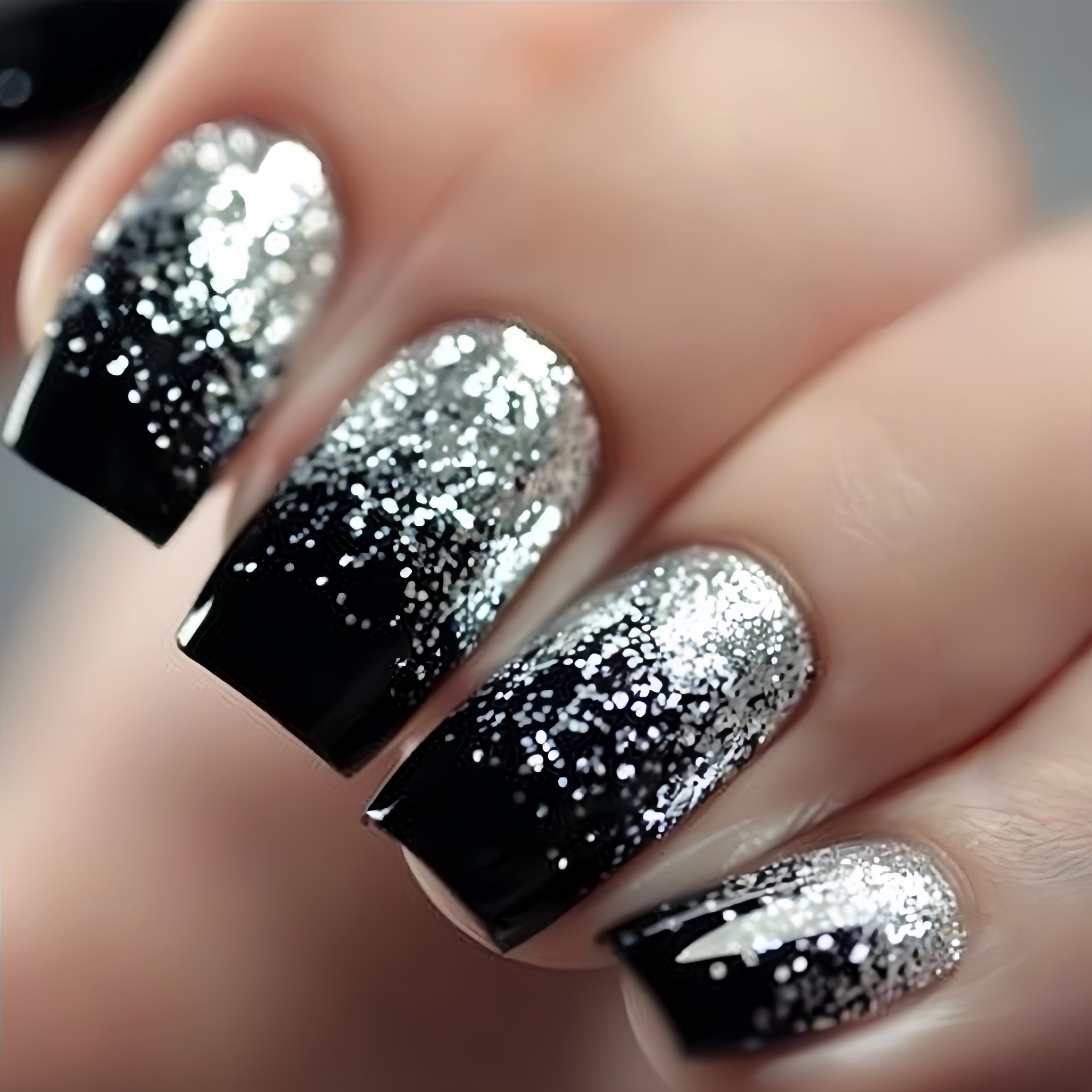 Short Medium fake nails Gradie - Nail Art Aesthetic 리뷰 및 가격