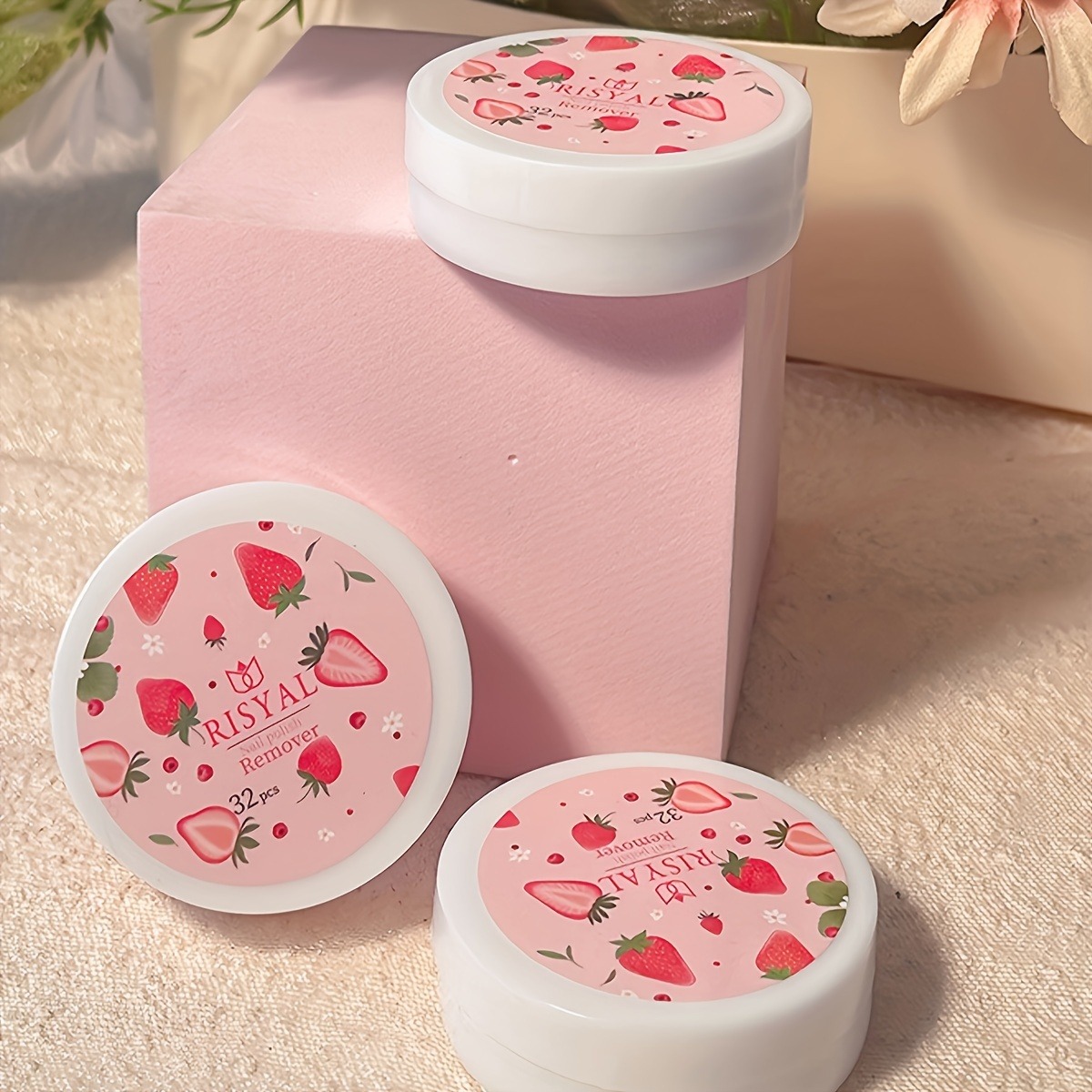 32pcs/Box Strawberry Nail Poli - Nail Art Remove 리뷰 및 가격