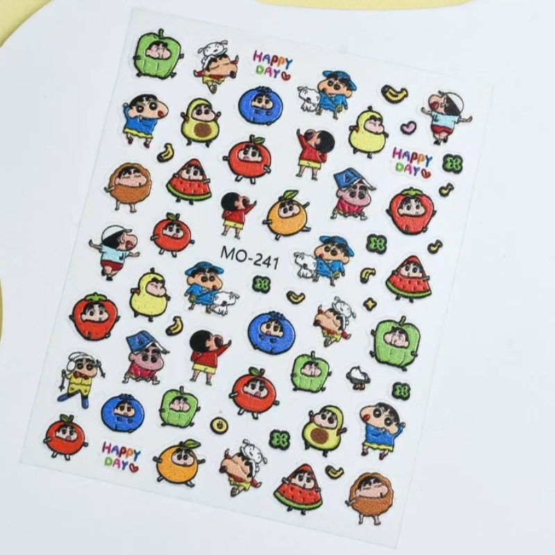 Crayon Shin-chan Creative Pape - Nail Art Design 리뷰 및 가격