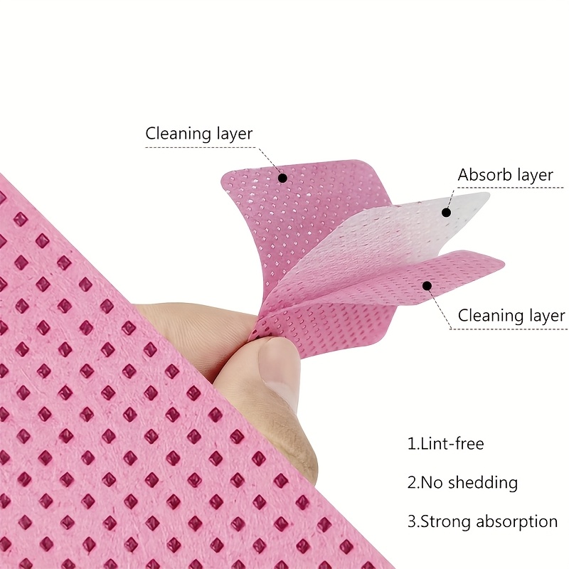 50/100/200pcs Lint-Free Nail W - Nail Art Remove 리뷰 및 가격