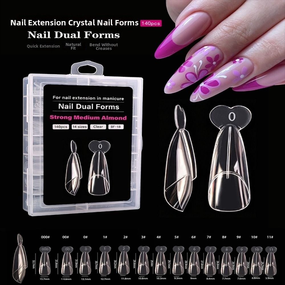 140PCS 14 Sizes French Nail Du - Nail Extension Form 리뷰 및 가격