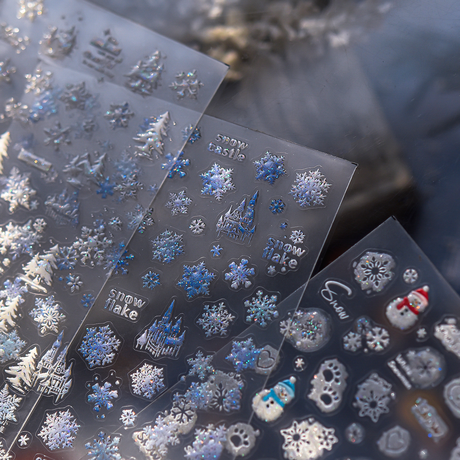 1PCS Vintage Retro Winter Nail - Nail Art Xmas Simple 리뷰 및 가격
