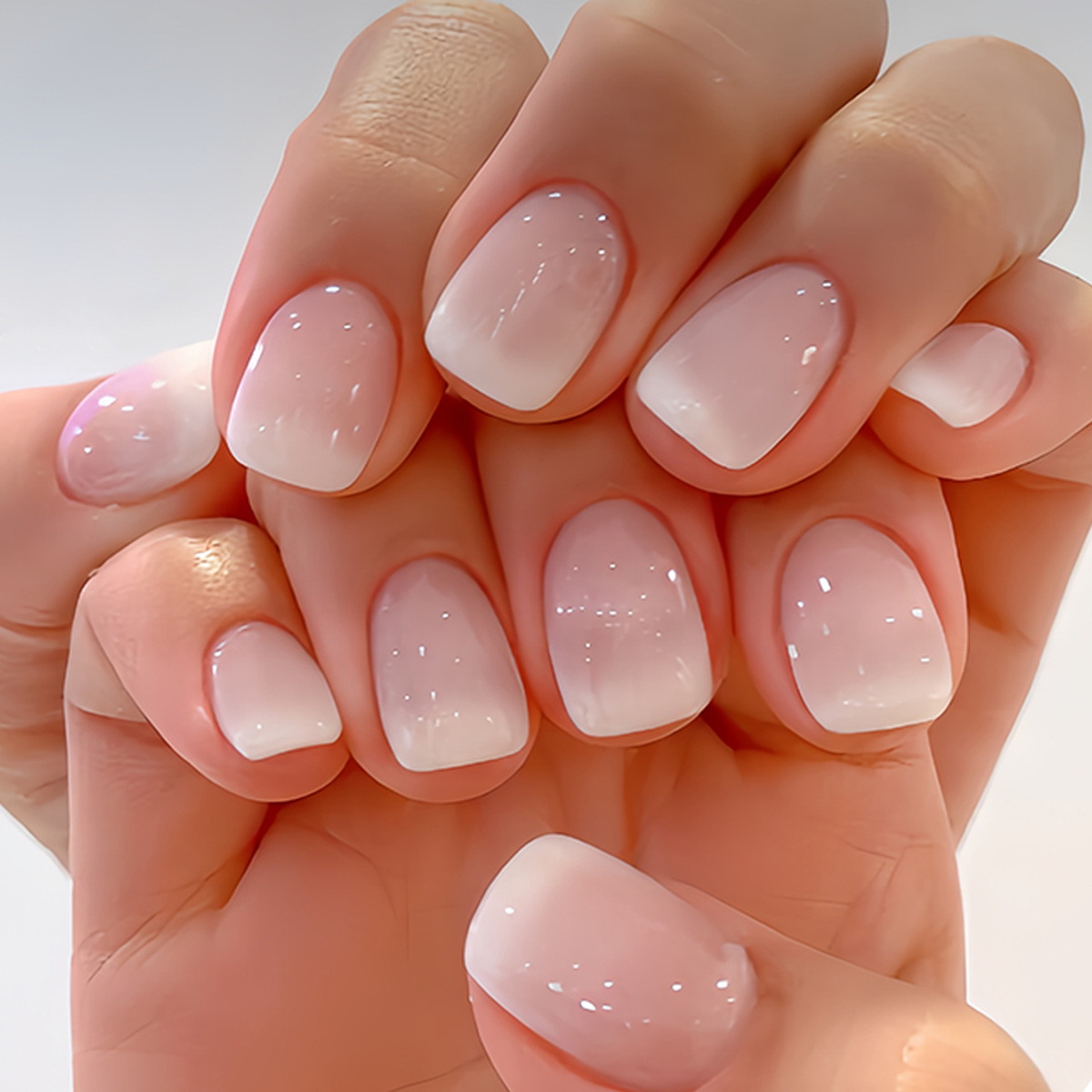 24Pcs Simple Ballet Glitter De - Nail Art Aesthetic 리뷰 및 가격