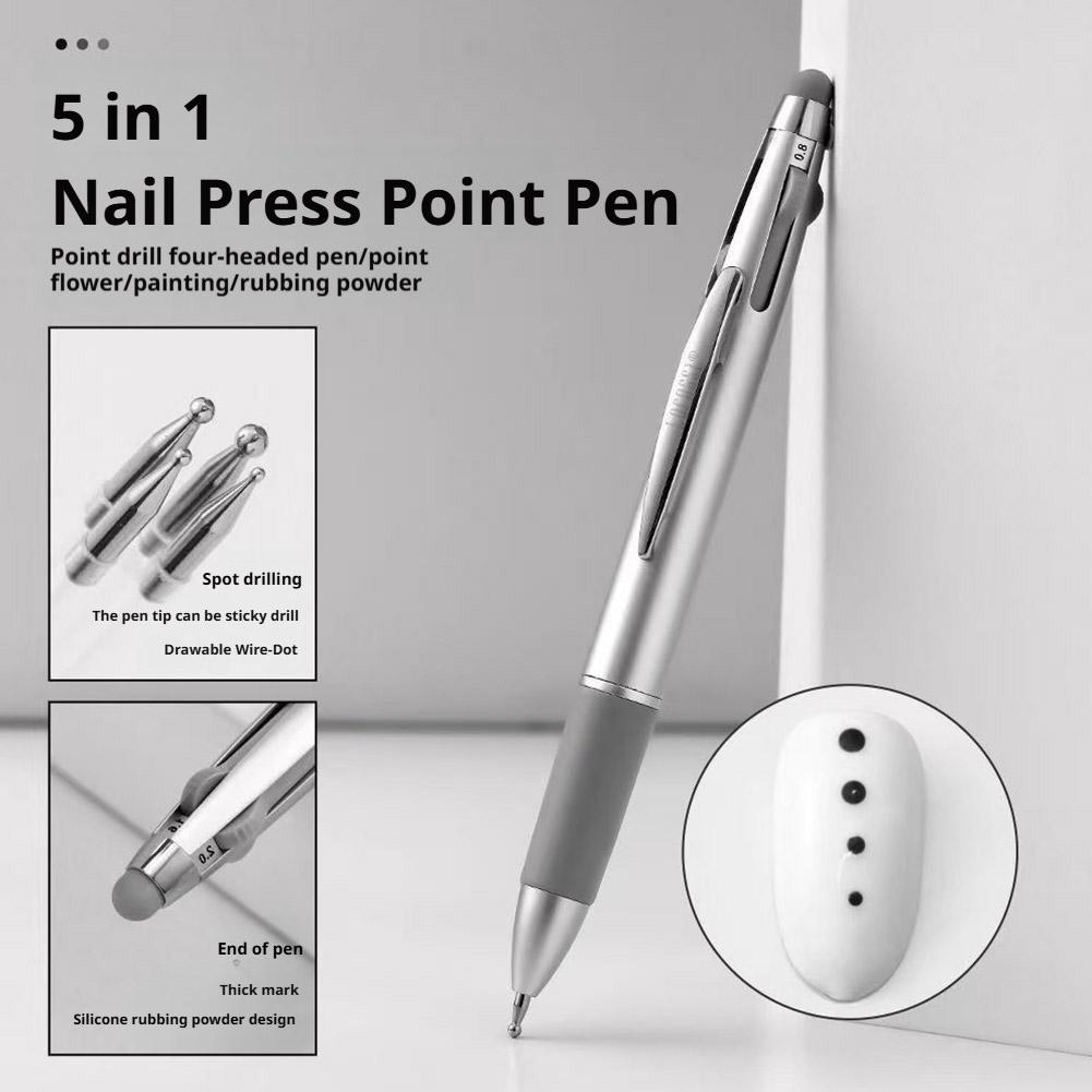 Four-in-One Nail Art Bead Pen  - Nail Art Dotting Tool 리뷰 및 가격