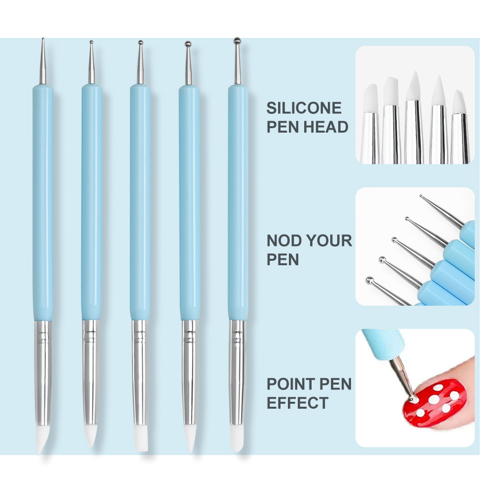 1/3/5/6/pcs/set Nail Art Brush - Nail Art Dotting Tool 리뷰 및 가격