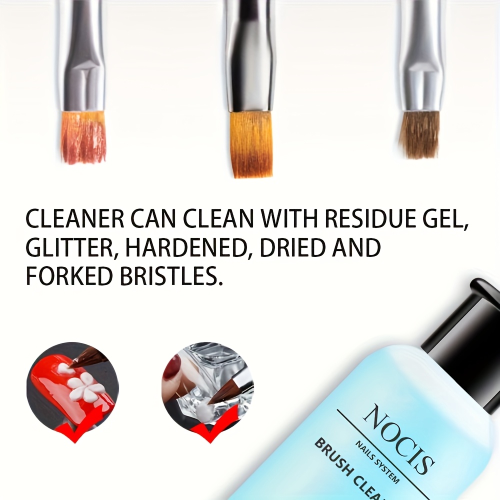 NOCIS 75ml Acrylic Nail Brush  - Nail Art Remove 리뷰 및 가격