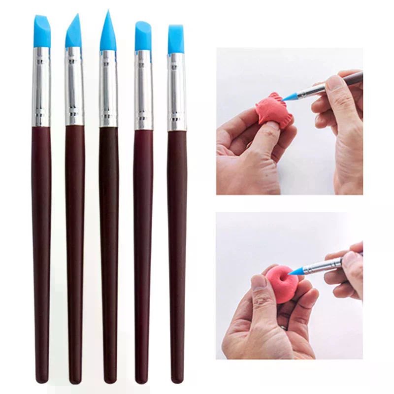 5Pcs/set Silicone Clay Sculpti - Nail Art Dotting Tool 리뷰 및 가격